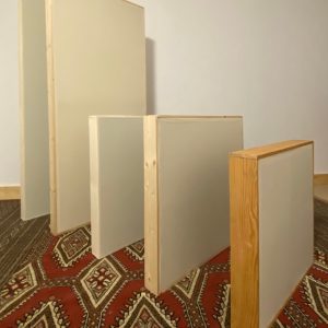 Instalación de paneles acústicos